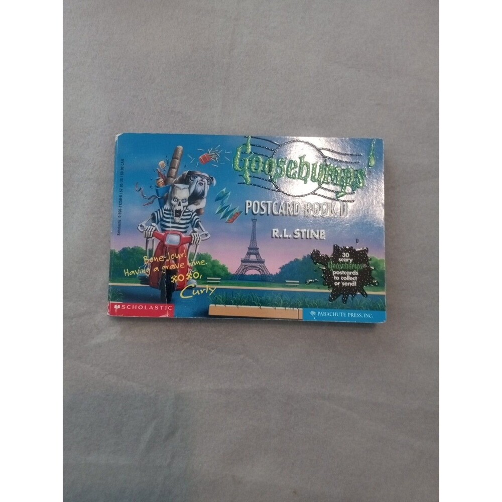 Goosebumps Postcard Book II - Paperback by R. L. Stine - Copyright 1997